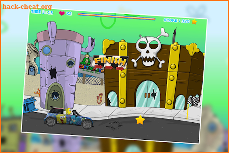 Sponge Car Racing Adventure screenshot