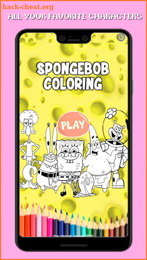 Sponge Coloring screenshot