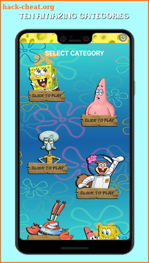 Sponge Coloring screenshot