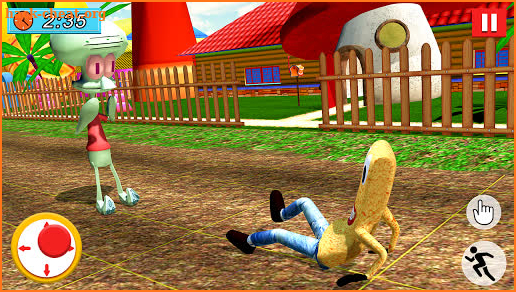 SPONGE FAMILY NEIGHBOR 2: SQUID ESCAPE 3D GAME screenshot