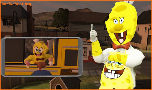 Sponge ice scream Hi Neighbor Mod Walkthrough screenshot