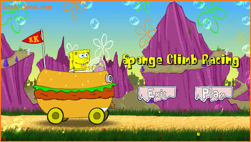Sponge Kraby Car Hill Racing screenshot