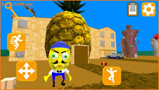 Sponge Neighbor Escape 3D screenshot