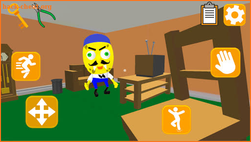 Sponge Neighbor Escape 3D screenshot