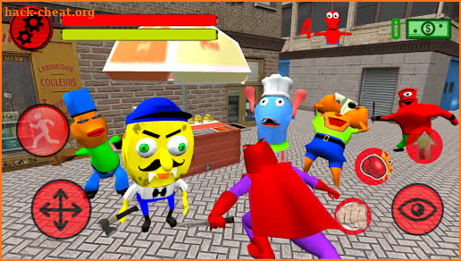 Sponge Simulator. City Survival screenshot