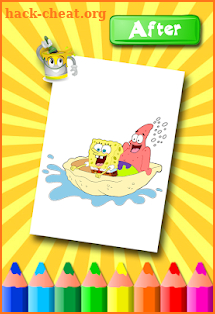 Spongebob Coloring Pages screenshot