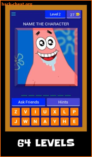SpongeBob Squarepants - Character Quiz screenshot