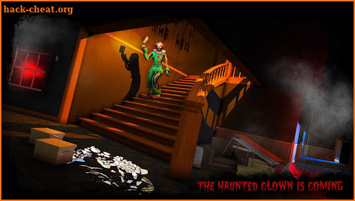 Spooky Clown Haunted House Scream Survival Escape screenshot