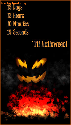 Spooky Halloween Countdown screenshot
