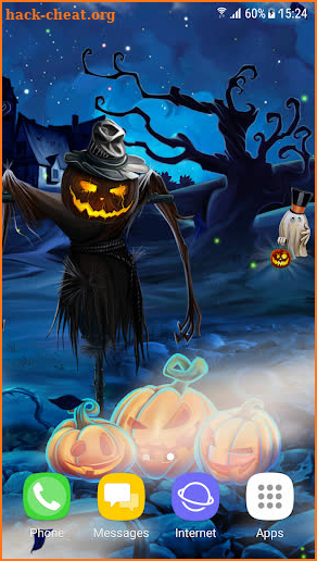 Spooky Halloween Live Wallpaper screenshot