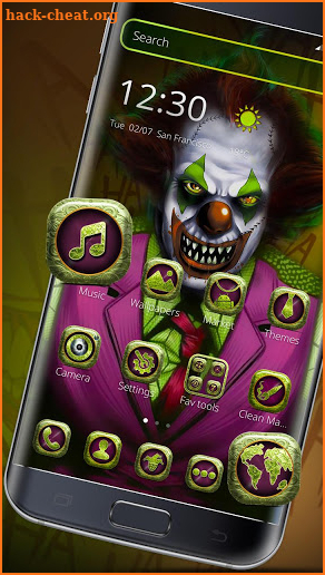 Spooky Joker Theme screenshot