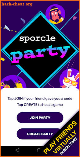 Sporcle Party screenshot