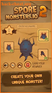 Spore Monsters.io 2 - Evolution of Sand Beasts screenshot