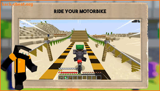 Sport Bike Mod Addon for MCPE screenshot