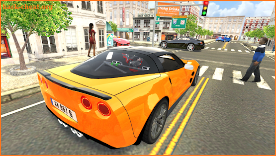 Sport Car Corvette screenshot