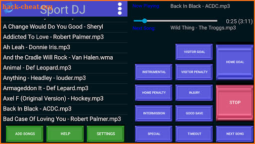 Sport DJ screenshot