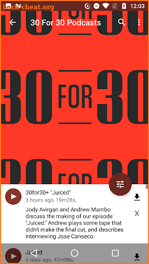 Sport Podcast : 30 for 30 screenshot