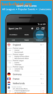 Sport TV Live - Live Score - Sport Television screenshot