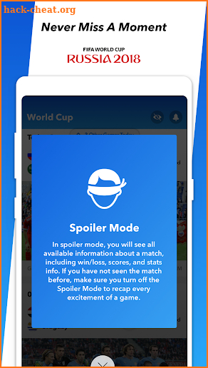 SportDex - World Cup Video Chat App screenshot