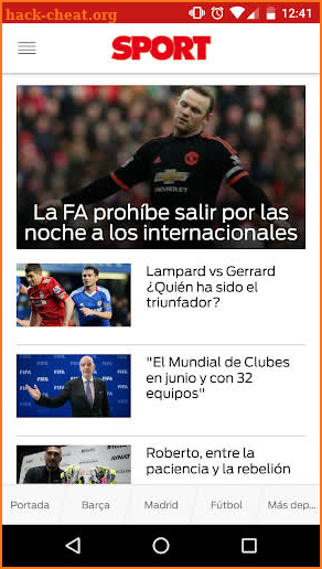 SPORT.es screenshot