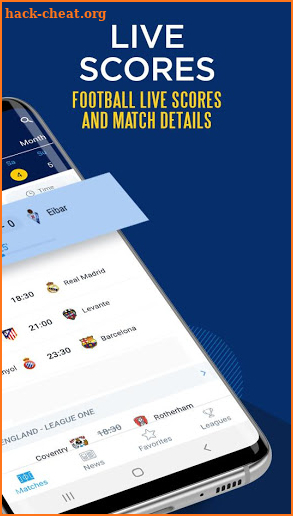 SportMob - Live Scores & Football News screenshot