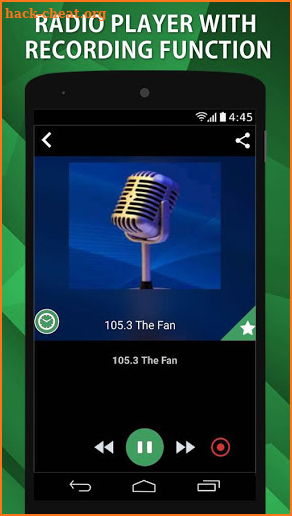 Sports 105.3 The Fan Dallas Radio Recorder Free screenshot