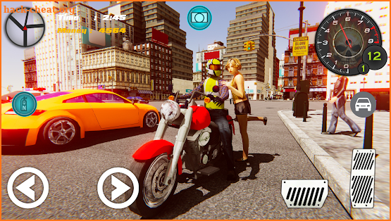 Sports Bike Taxi Rider screenshot