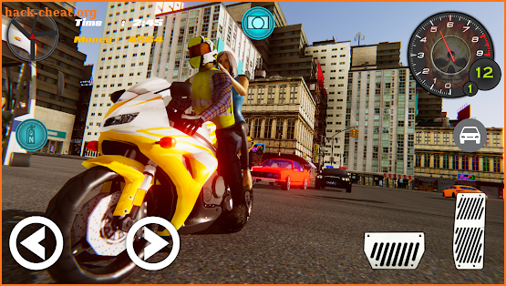 Sports Bike Taxi Rider screenshot