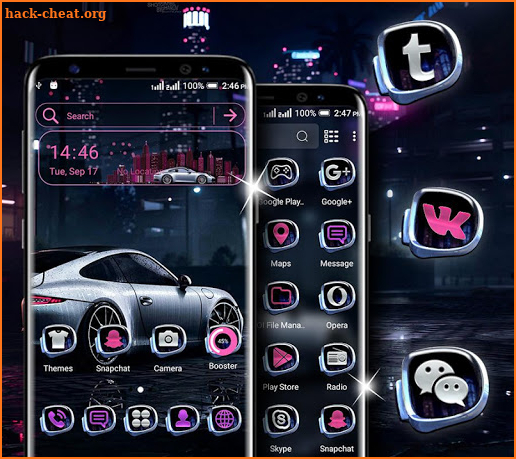 Sports Car Launcher Theme screenshot