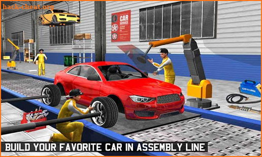 Sports Car Maker Factory: Auto Car Mechanic Games screenshot