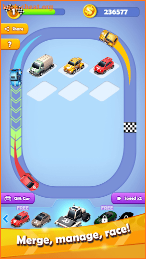 Sports Car Merger screenshot