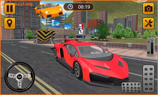 Sports Car Speed Simulator - free driving games screenshot