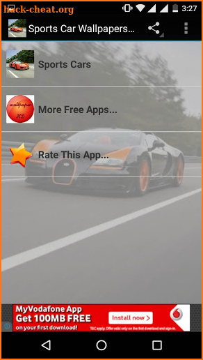 Sports Car Wallpapers HD screenshot