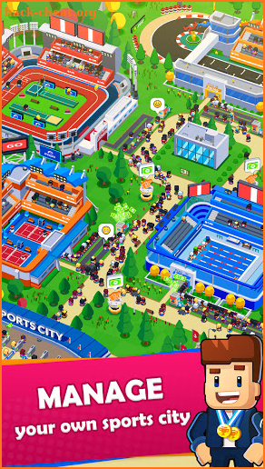 Sports City Tycoon - Idle Sports Games Simulator screenshot