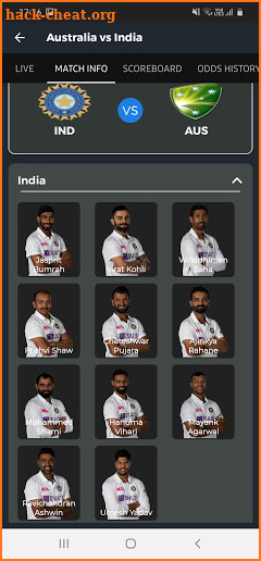 Sports Exchange Cricket Live Line screenshot