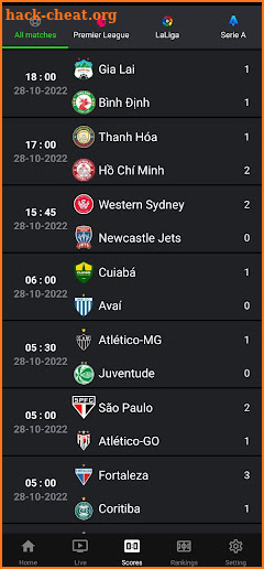 Sports Live Scores screenshot