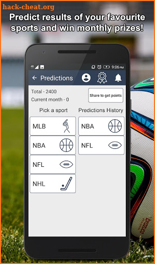 Sports News, Predictions and Scores screenshot