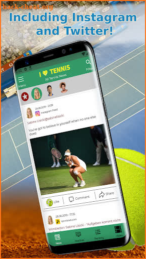 Sports News Tennis screenshot