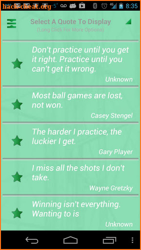 Sports Quotes Pro screenshot