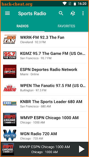 Sports Radio screenshot