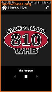 Sports Radio 810 WHB screenshot