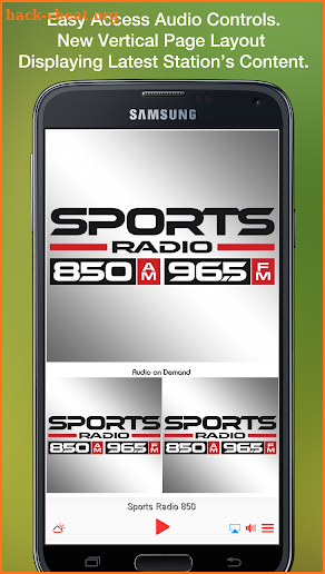 Sports Radio 850 screenshot
