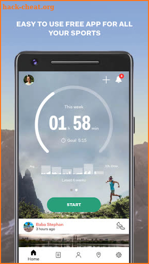 Sports Tracker Running Cycling screenshot