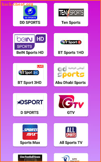 Sports TV HD - Live Football : Live Cricket screenshot