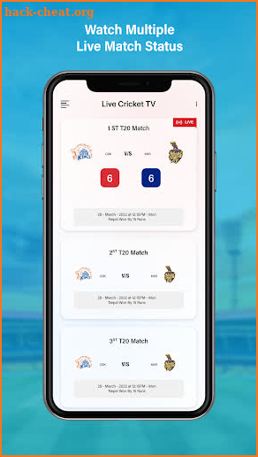 Sports TV Live - Match Score screenshot