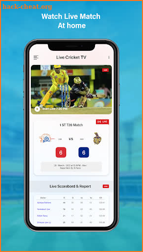 Sports TV Live - Match Score screenshot