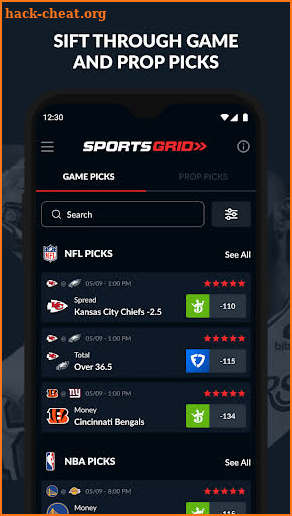 SportsGrid: Trends & Scores screenshot