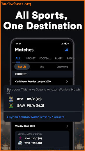 SportsTiger: IPL 2021 Live Score & Fastest News screenshot