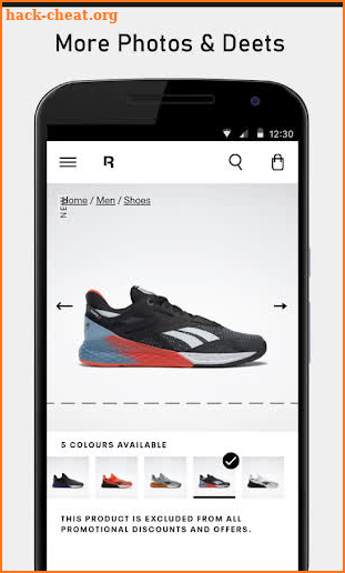Sportswear for Reebok:Clothing & Shoes screenshot