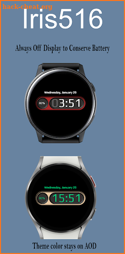 Sporty Digital Watch Iris516 screenshot